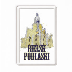 Magnes akrylowy Miasto Symboli - Bielsk Podlaski