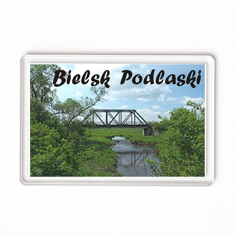 Magnes akrylowy Most w Bielsku Podlaskim