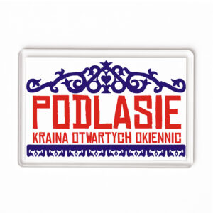 Magnes akrylowy Podlasie - Kraina Otwartych Okiennic