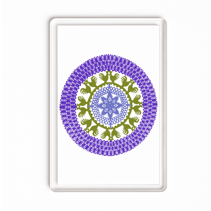 Magnes akrylowy Podlaska Sztuka Ludowa