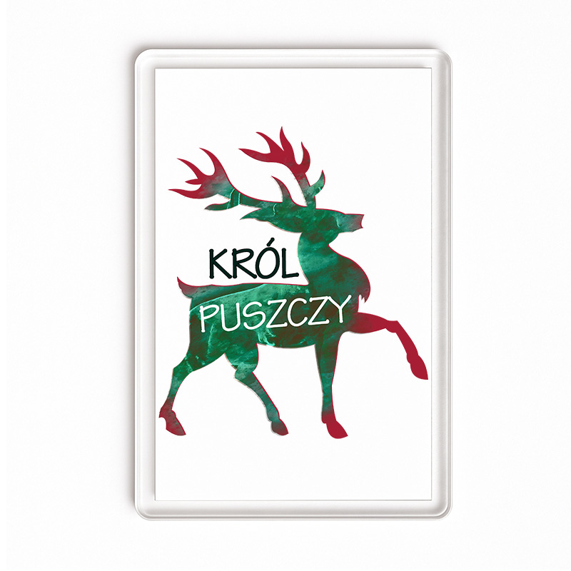 Magnes akrylowy Podlaski Władca Lasu