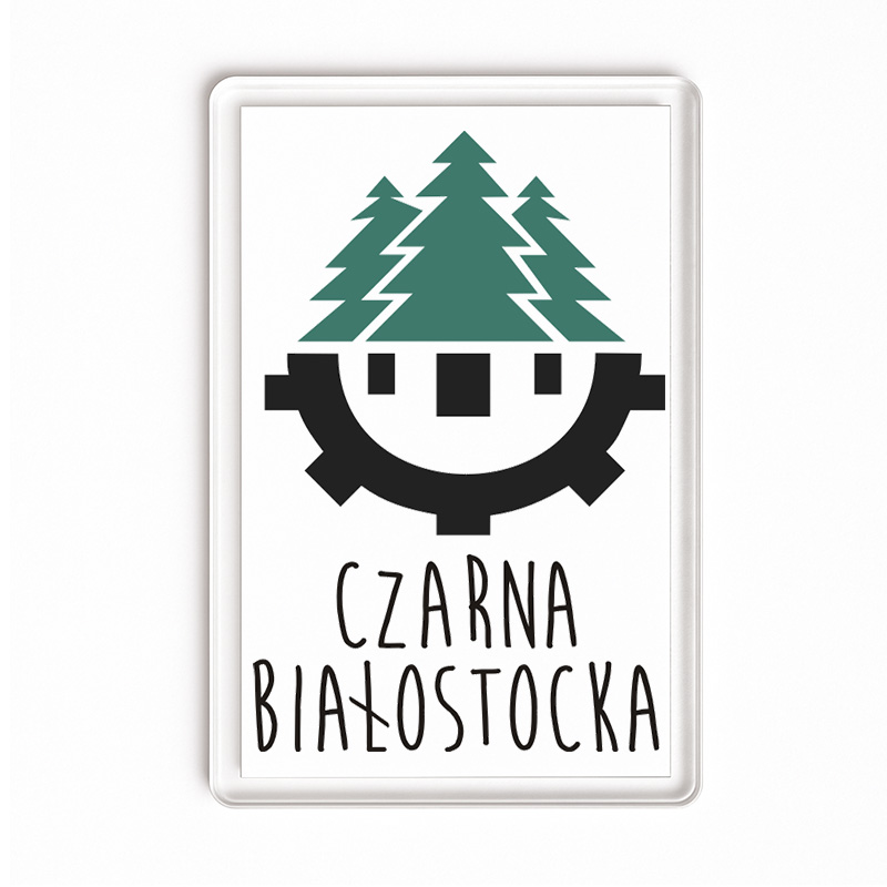 Magnes akrylowy Podlaskie Lasy - Czarna Białostocka