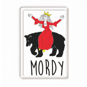 Magnes akrylowy Podlaskie Mordy - Siła i Legenda