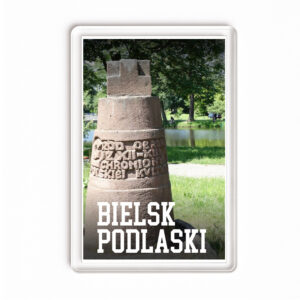Magnes akrylowy Pomnik Góry Zamkowej w Bielsku Podlaskim