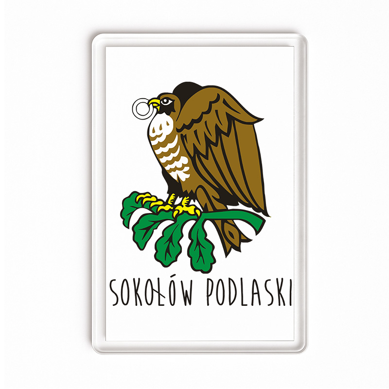 Magnes akrylowy Siła Sokoła - Sokołów Podlaski