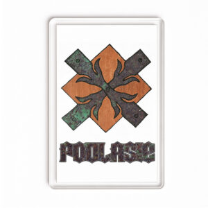 Magnes akrylowy Stal i Drewno - Podlaskie DNA