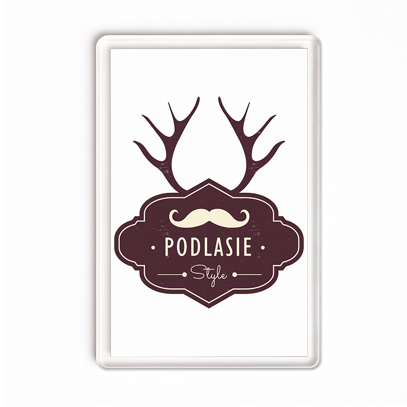 Magnes akrylowy Styl z Podlasia