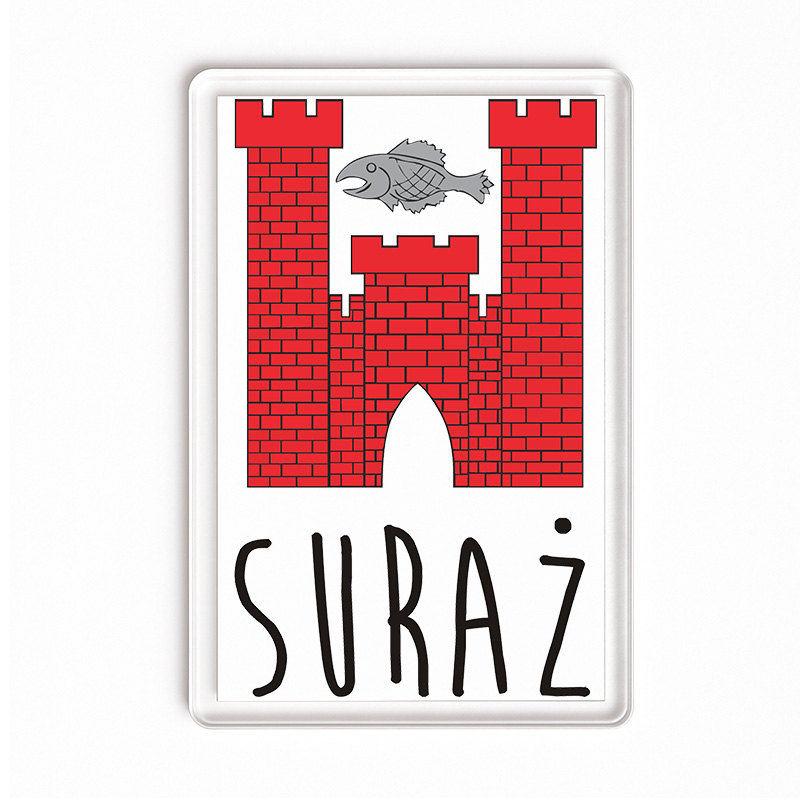 Magnes akrylowy Suraż - Podlaska Strażnica