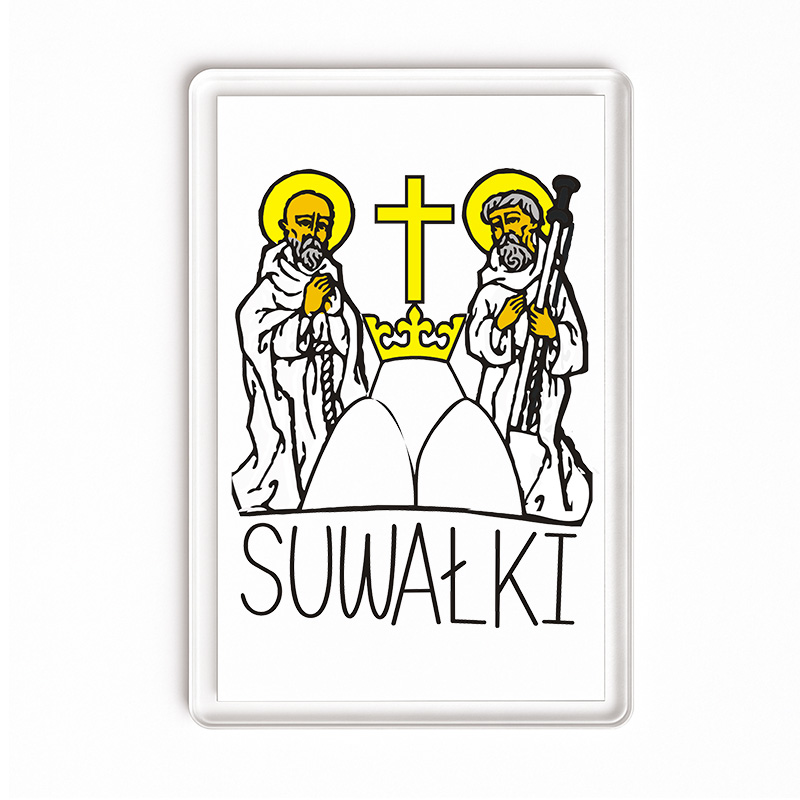 Magnes akrylowy Suwałki - Brama Podlasia