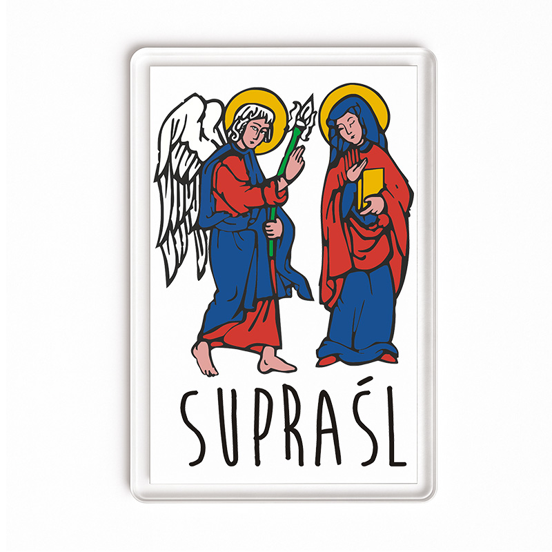 Magnes akrylowy Światło Podlasia - Supraśl