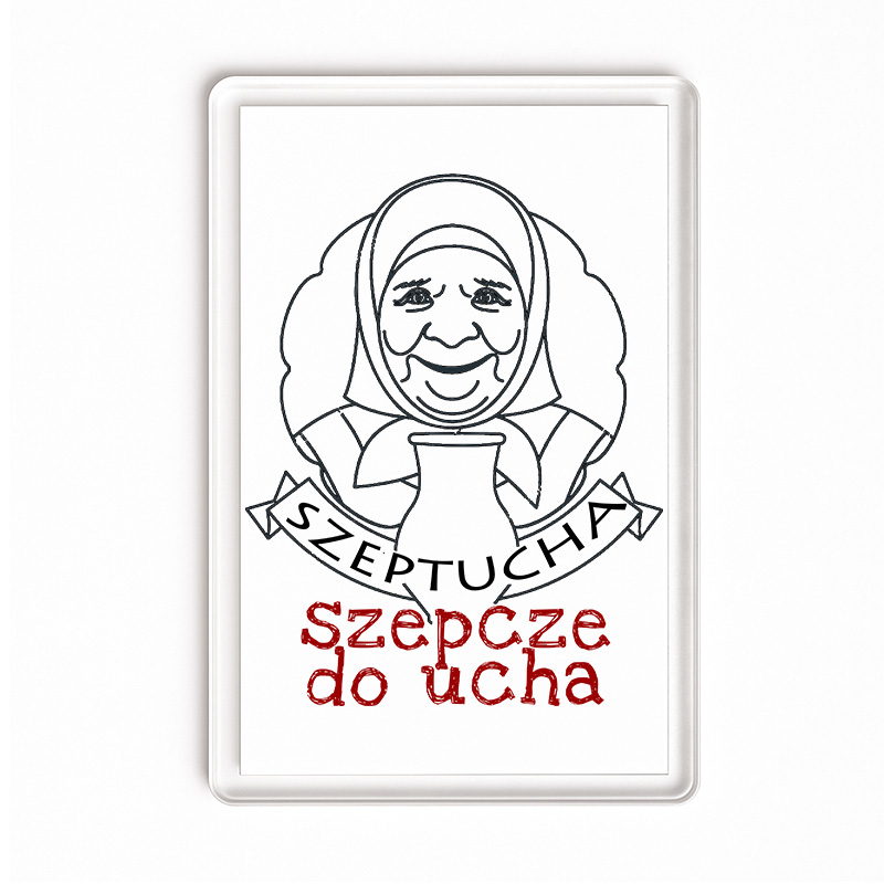 Magnes akrylowy Szeptuchy z Podlasia - Urok Natury i Magii