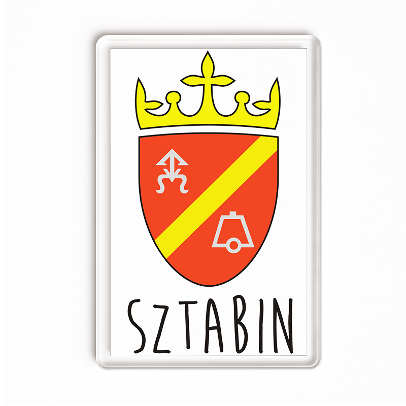 Magnes akrylowy Sztabin - Królewska Duma Podlasia