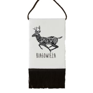 Proporczyk pamiątkowy Białowieża. Jeleń z Tradycją