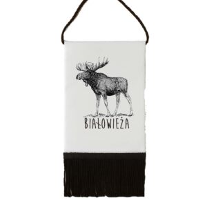 Proporczyk pamiątkowy Białowieża. Śladami łosia