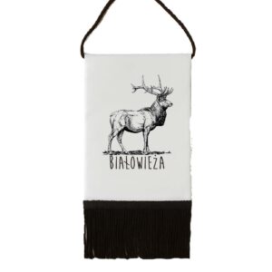 Proporczyk pamiątkowy Białowieża. Tropem Jelenia