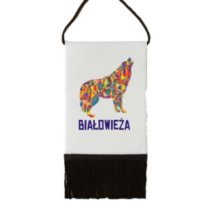 Proporczyk pamiątkowy Białowieża - Podlaski Dziki Duch