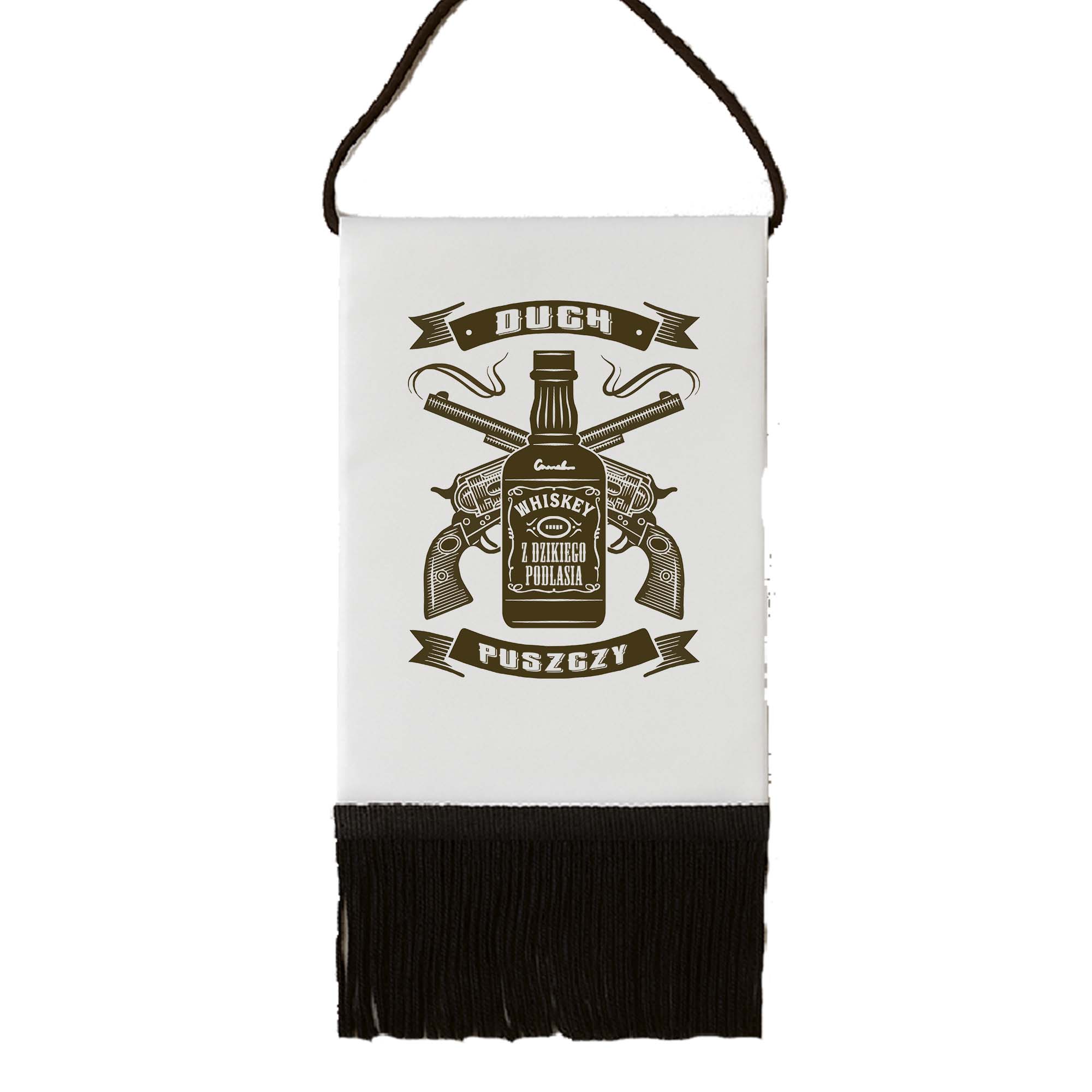 Proporczyk pamiątkowy Duch Puszczy - Whiskey z Dzikiego Podlasia