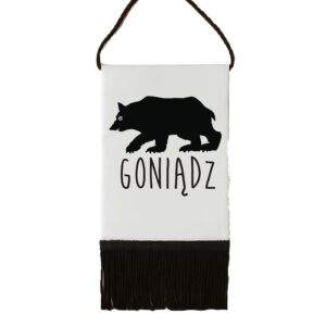 Proporczyk pamiątkowy Goniądz - Dzikie Serce Podlasia