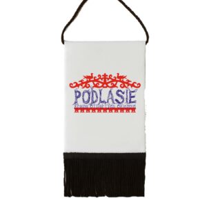 Proporczyk pamiątkowy Kolorowe Okiennice Podlasia