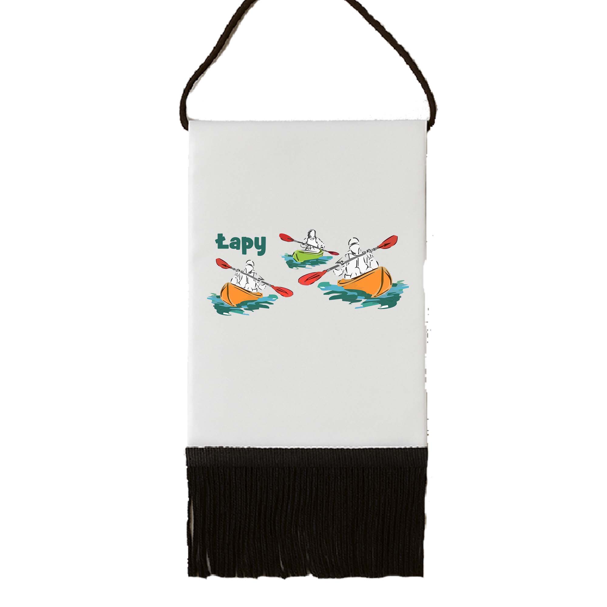 Proporczyk pamiątkowy Łapy - Kajakowa Stolica Podlasia