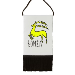 Proporczyk pamiątkowy Łomża - Duma Podlasia