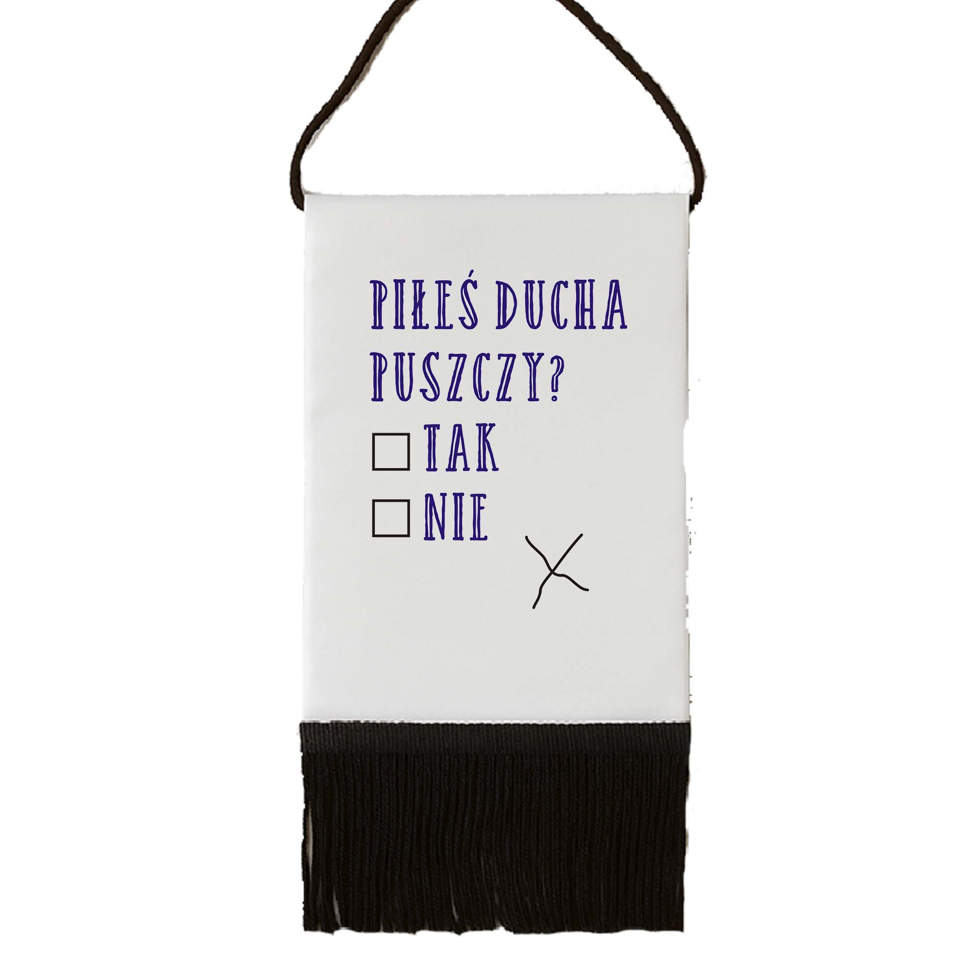 Proporczyk pamiątkowy Piłeś Ducha Puszczy - Ankieta Podlaska