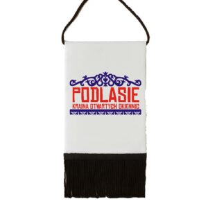 Proporczyk pamiątkowy Podlasie - Kraina Otwartych Okiennic