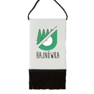 Proporczyk pamiątkowy Podlaska Hajnówka - Puszcza i Siła