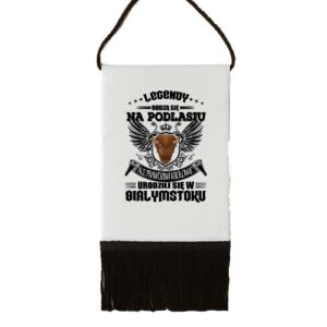 Proporczyk pamiątkowy Podlaska Legenda Królewski Białystok