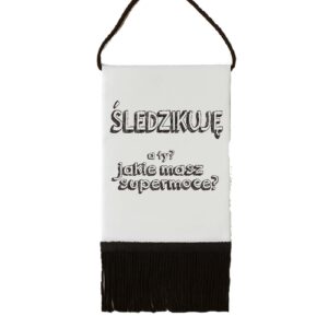 Proporczyk pamiątkowy Podlaska Supermoc - Śledzikuję