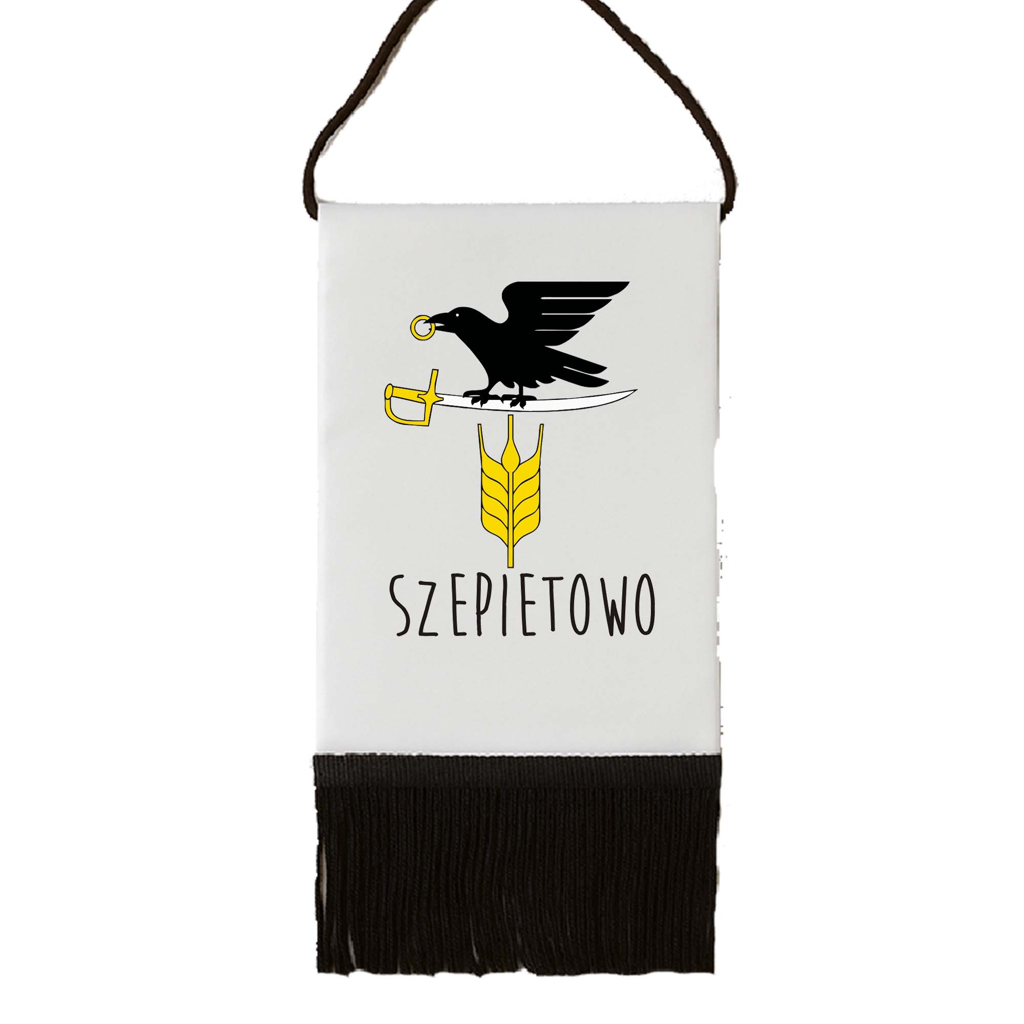 Proporczyk pamiątkowy Podlaski Kruk i Złote Zboże - Szepietowo