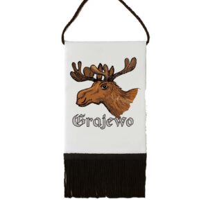 Proporczyk pamiątkowy Podlaski Łoś - Grajewo