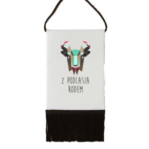 Proporczyk pamiątkowy Podlaski Ród - Siła Żubra