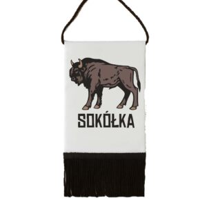 Proporczyk pamiątkowy Podlaski Żubr - Sokółka