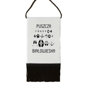 Proporczyk pamiątkowy Puszcza Białowieska - Tropem Zwierząt