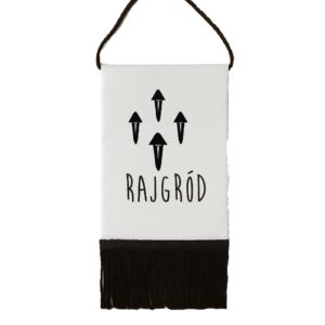 Proporczyk pamiątkowy Rajgród - Serce Zielonego Podlasia