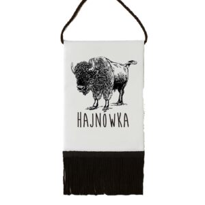 Proporczyk pamiątkowy Żubr Podlaski - Hajnówka