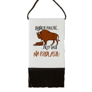 Proporczyk pamiątkowy Żubrza Rodzina - Podlaska Siła