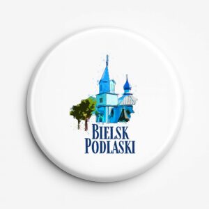 Przypinka pamiątkowa Bielsk Podlaski - Kolor Wiary i Kultury