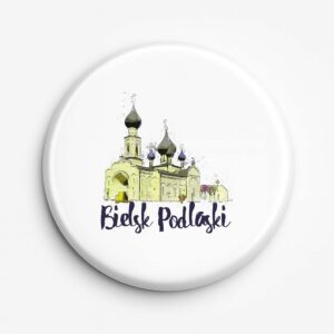 Przypinka pamiątkowa Bielsk Podlaski - Miasto Cerkwi