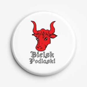 Przypinka pamiątkowa Bielsk Podlaski - Serce Podlasia