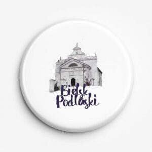 Przypinka pamiątkowa Bielsk Podlaski - Sztuka i Wiara