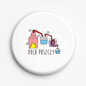 Przypinka pamiątkowa Duch Puszczy - Podlaski Specjał