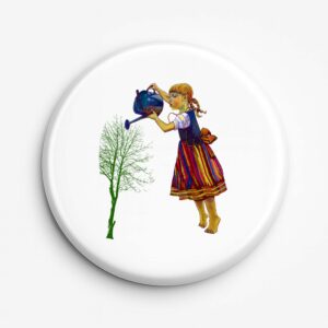 Przypinka pamiątkowa Dziewczyna z Podlasia