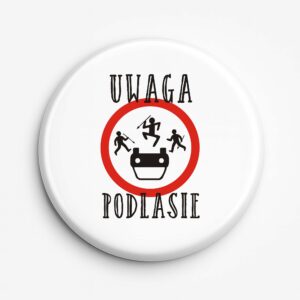 Przypinka pamiątkowa Dziki Wschód - Podlasie