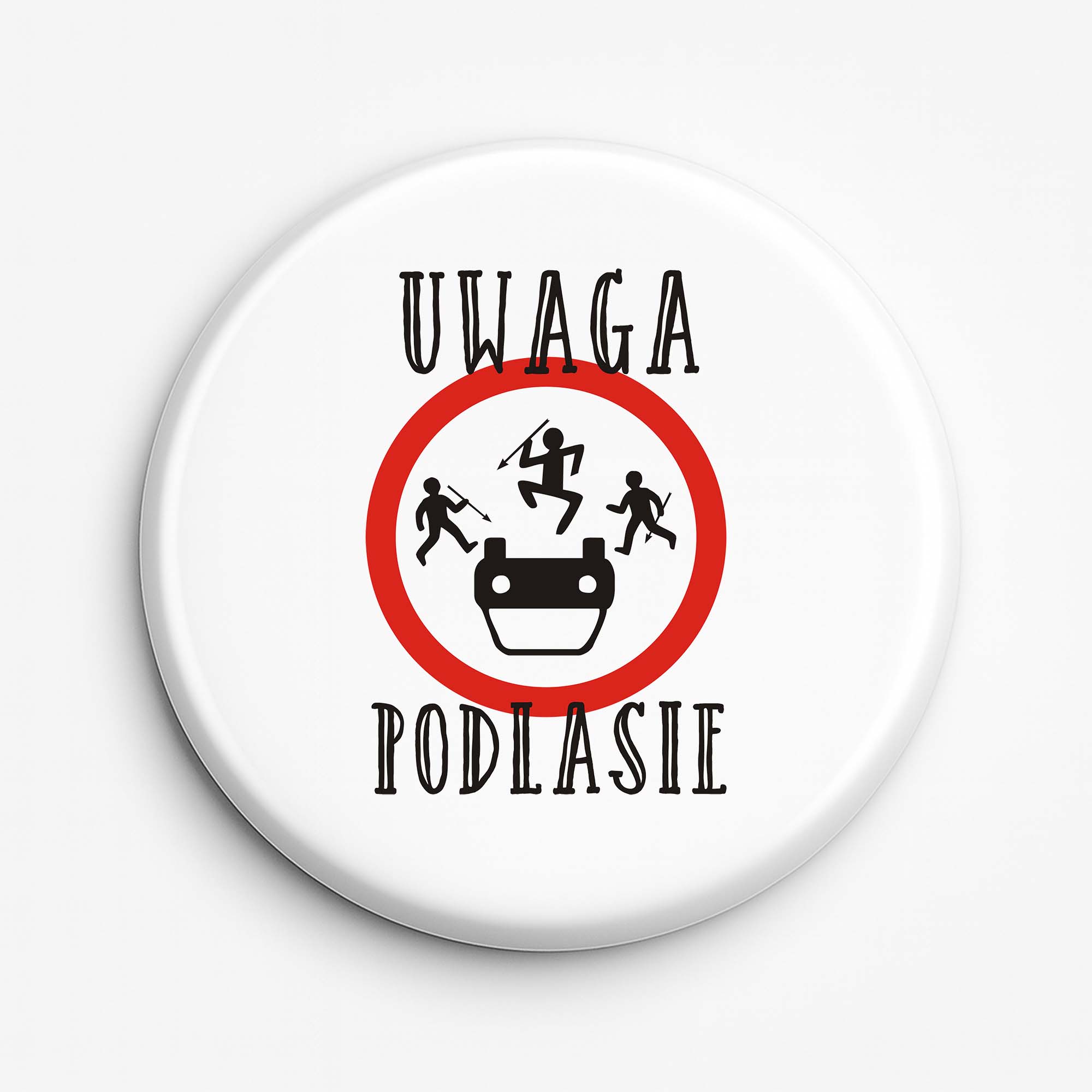 Przypinka pamiątkowa Dziki Wschód - Podlasie