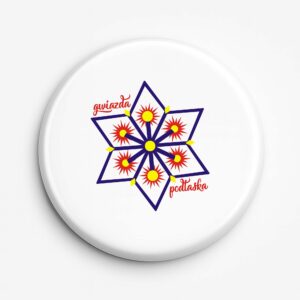 Przypinka pamiątkowa Folkowa Gwiazda Podlaska