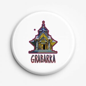 Przypinka pamiątkowa Grabarka - Święta Góra Podlasia