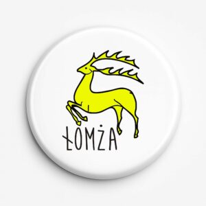 Przypinka pamiątkowa Łomża - Duma Podlasia