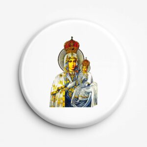 Przypinka pamiątkowa Matka Boska Supralska Podlaska